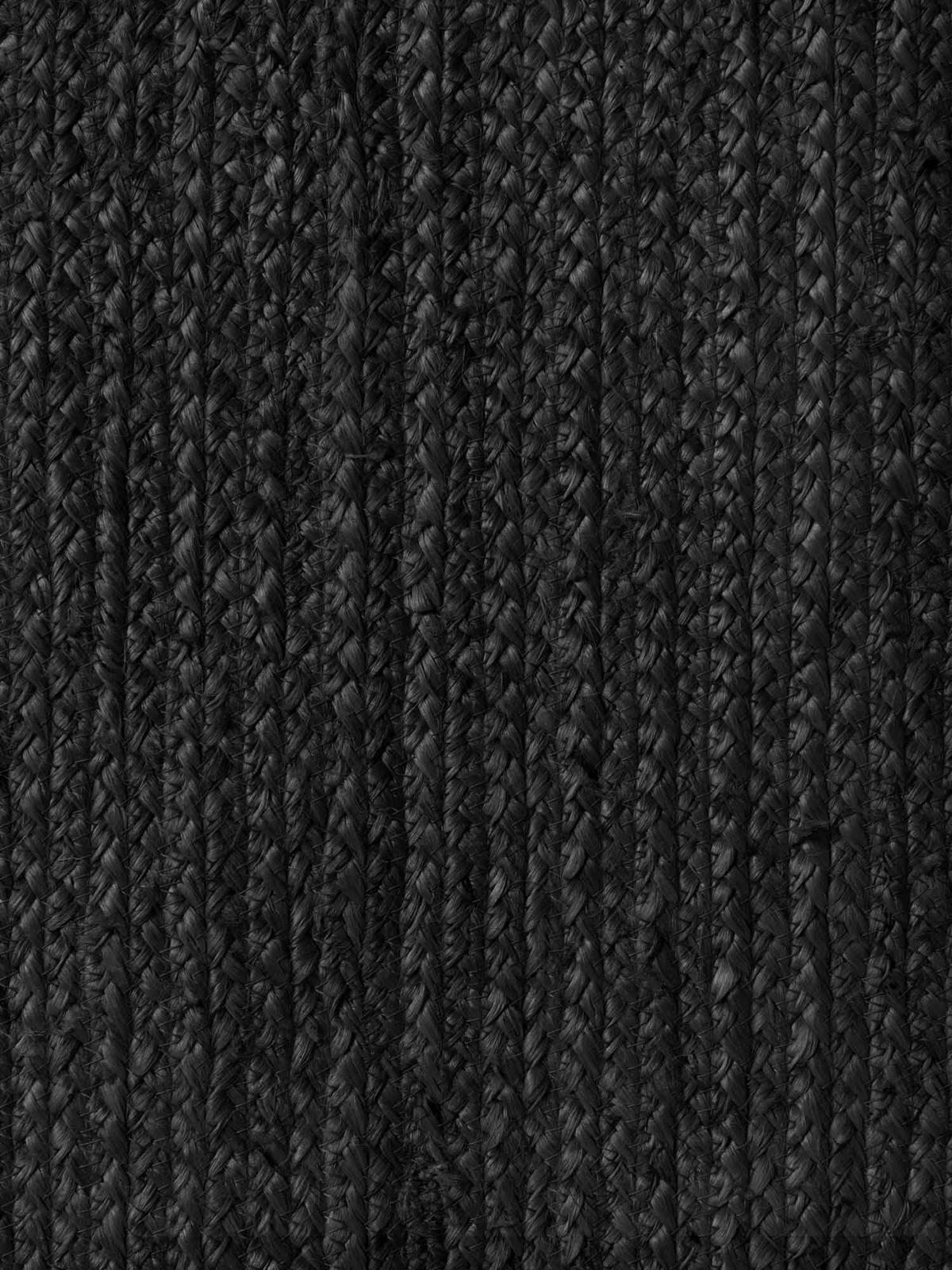 JUTETEPPICH 160/230 cm Jute Braided Schwarz  - Schwarz, Basics, Textil (160/230cm) - Hanse Home