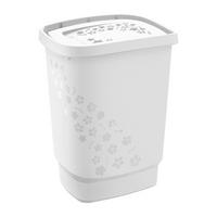 WÄSCHESAMMLER - Weiß, Basics, Kunststoff (34,7/60,5/44,7cm) - Rotho
