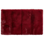 BADEMATTE  60/100 cm  Rot   - Rot, Design, Kunststoff/Textil (60/100cm) - Esposa