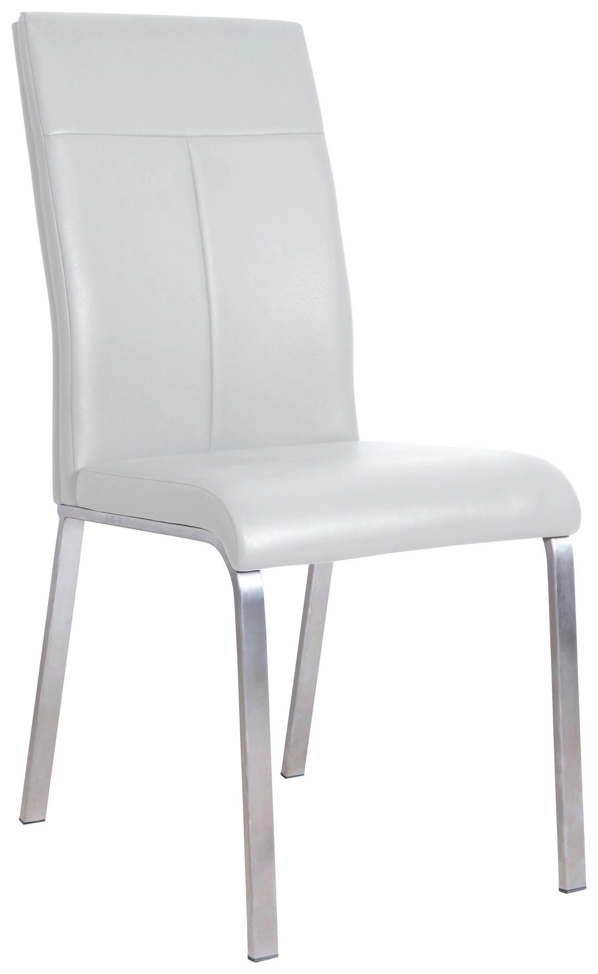 STOL, umetna masa bela  - bela, Design, kovina/umetna masa (45,5/98/65,5cm) - Hom`in