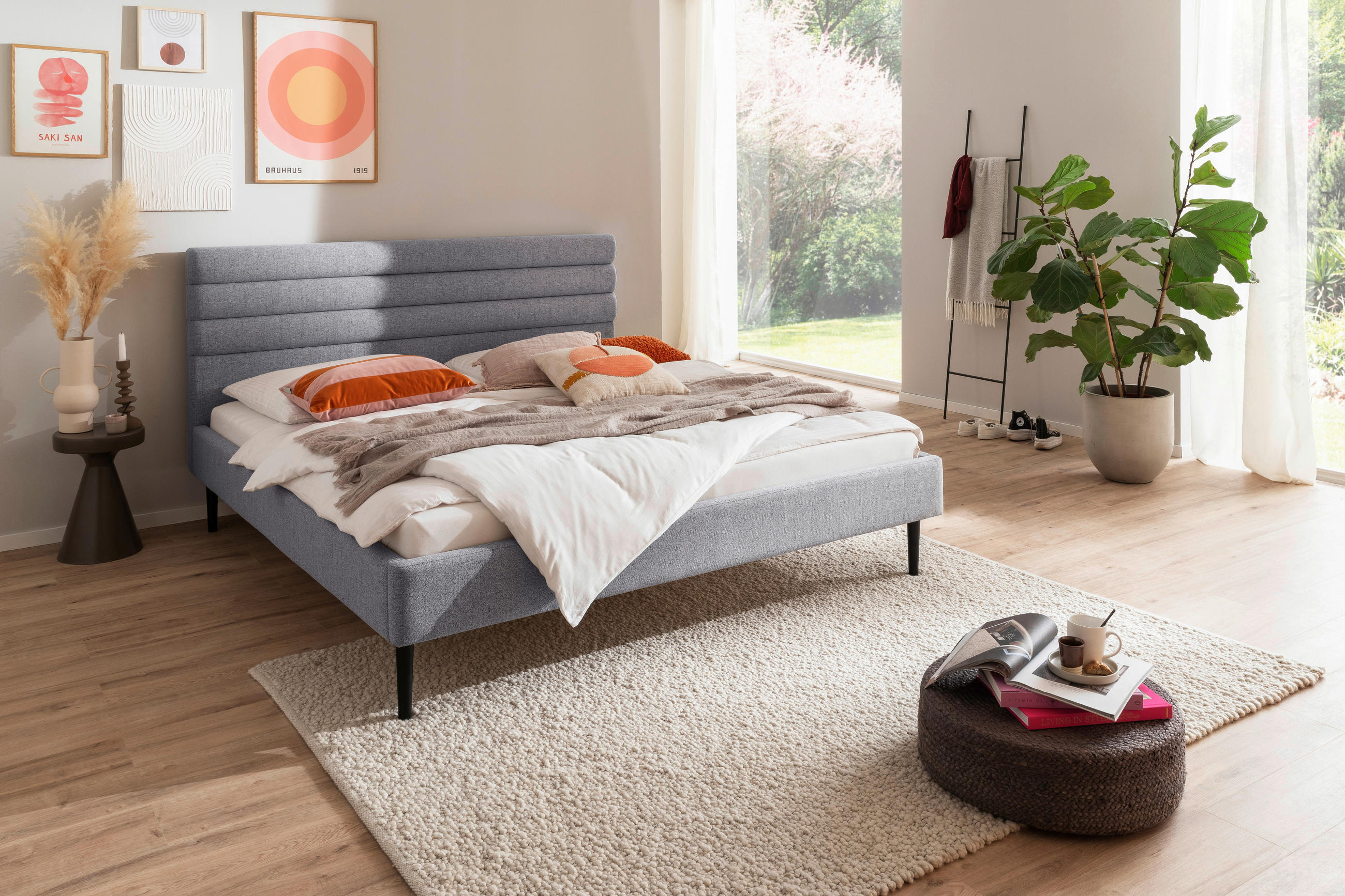 PAT TAPIțAT 180/200 cm in gri