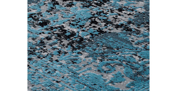 VINTAGE-TEPPICH 160/230 cm Blau - Blau, Design, Textil (160/230cm) - Dieter Knoll