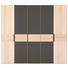 KLEIDERSCHRANK 6-türig Esche massiv Dunkelbraun, Eschefarben - Dunkelbraun/Eschefarben, Design, Glas/Holz (299/224,8/57cm) KLEIDERSCHRANK 6-türig Esche massiv Dunkelbraun, Eschefarben - Dunkelbraun/Eschefarben, Design, Glas/Holz (299/224,8/57cm)