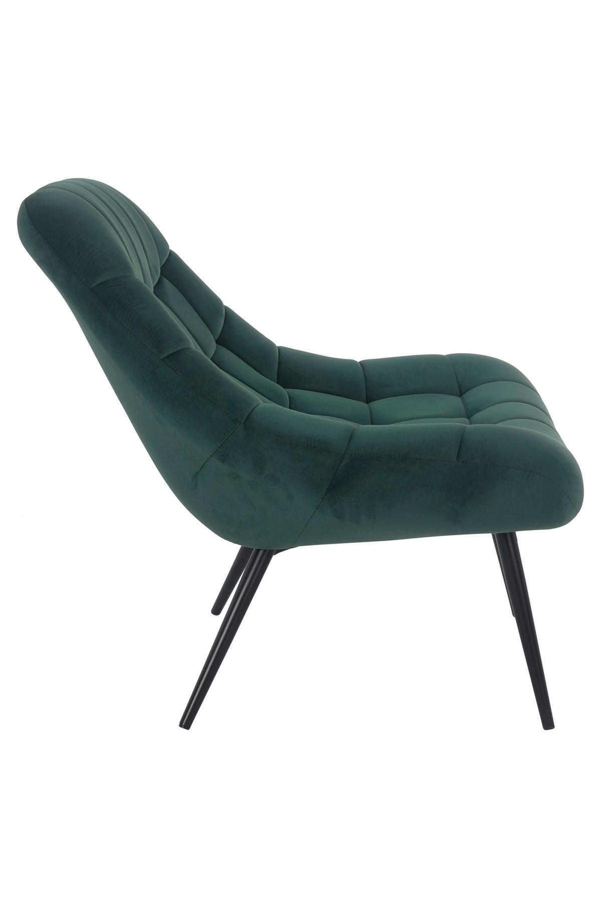 XXL-SESSEL - Schwarz/Grün, MODERN, Textil/Metall (76/85,6/85,6cm) - Livetastic