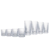 GLÄSERSET Elysia  8-teilig  - Transparent, Basics, Glas - Creatable