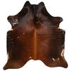 RINDERFELL 160/250 cm  - Braun/Naturfarben, Basics, Leder/Fell (160/250cm) - Linea Natura