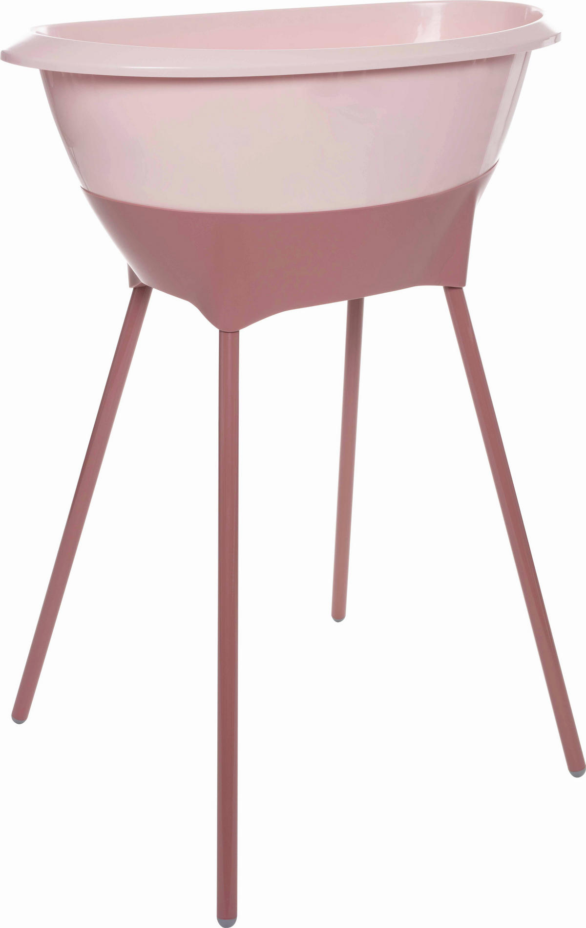 Luma Badewanne und Pflegeset luma  - Bordeaux/Hellrosa, Basics, Kunststoff/Metall (79,5/40/46cm) - Luma