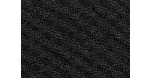 WOHNLANDSCHAFT  in Chenille Schwarz  - Chromfarben/Schwarz, Design, Kunststoff/Textil (198/301/165cm) - Xora