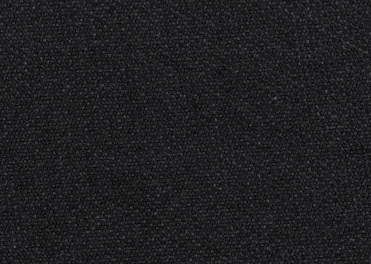 WOHNLANDSCHAFT Schwarz Chenille  - Chromfarben/Schwarz, Design, Kunststoff/Textil (198/301/165cm) - Xora