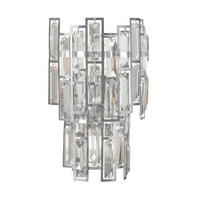 APLICĂ DE PERETE - transparent, Design, sticlă/metal (21,5/0/33cm)