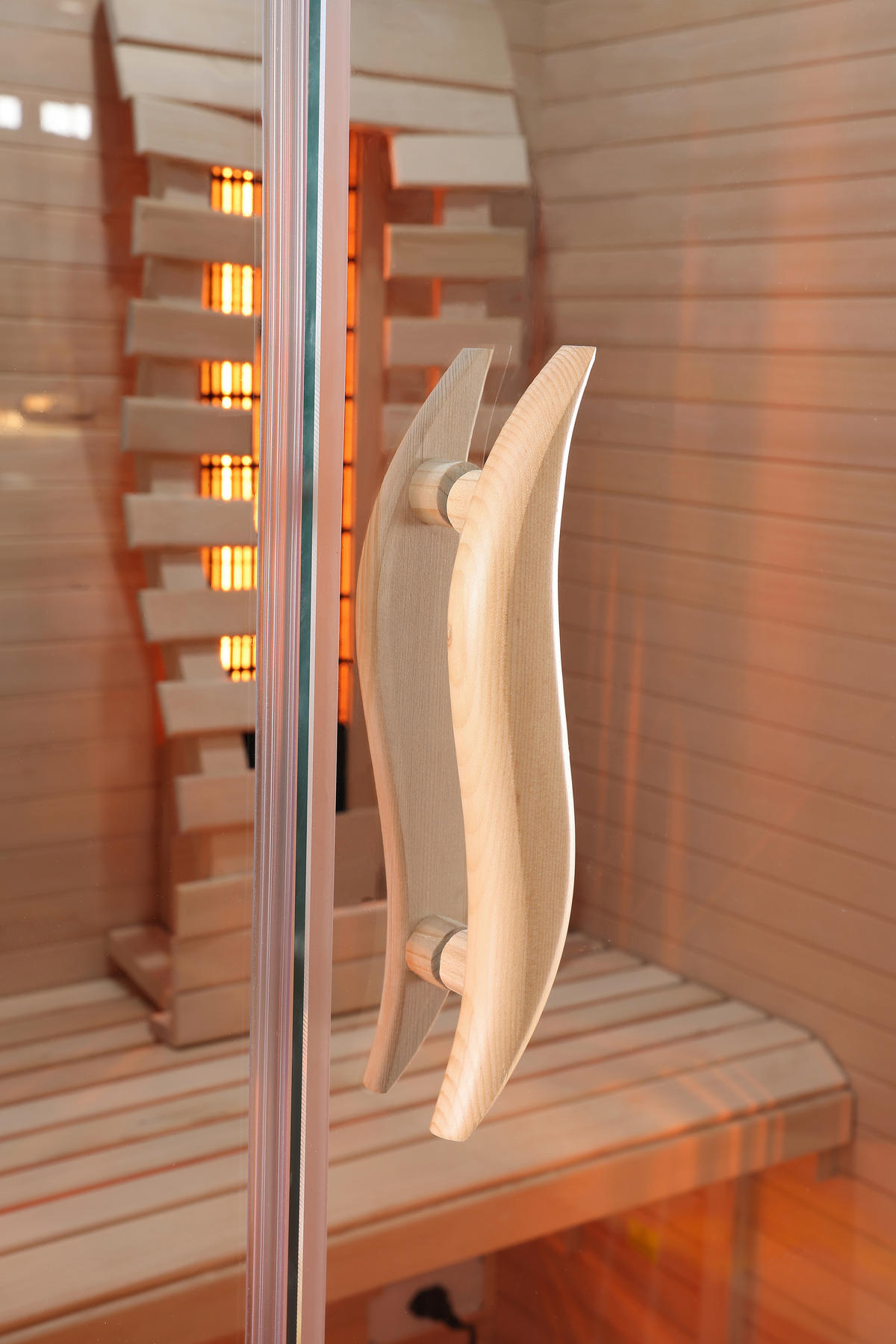 INFRAROTKABINE MALMÖ HEMLOCK für 2 Personen Malmö Hemlock  - Naturfarben, Basics, Holz (120/190/105cm)