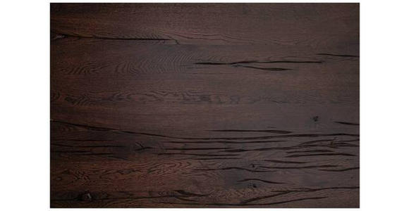 TISCHPLATTE in Holz 160/90/6 cm - Eichefarben/Dunkelbraun, Design, Holz (160/90/6cm) - Waldwelt