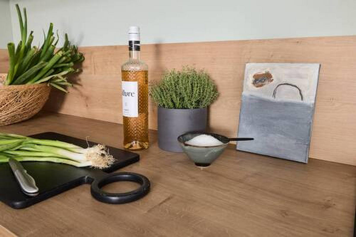 EINBAUKÜCHE   - Eichefarben, Design, Holzwerkstoff - Nolte Küchen
