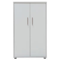 AKTENSCHRANK Hellgrau  - Hellgrau, Basics, Holzwerkstoff (65,1/110,9/34,5cm) - MID.YOU
