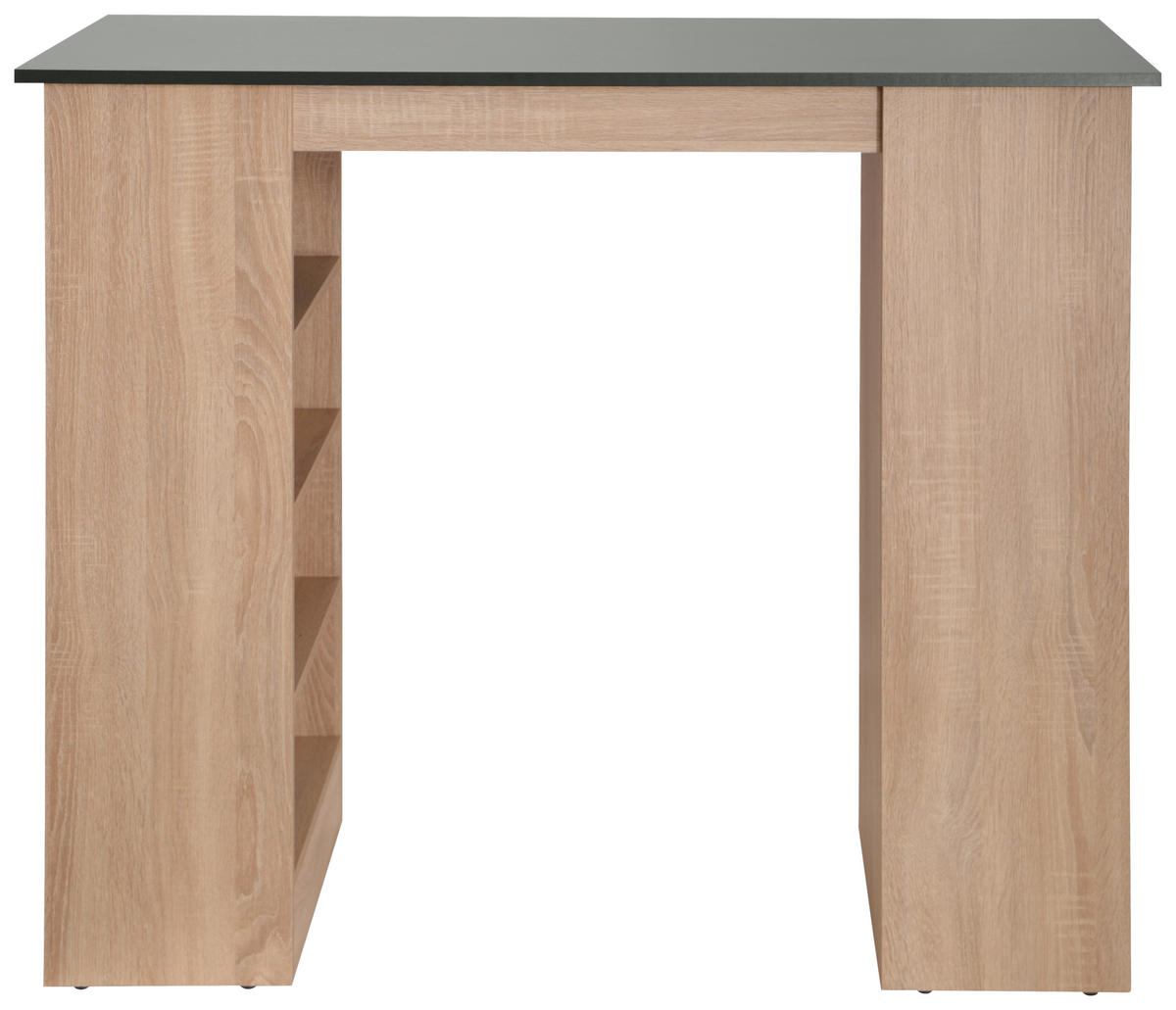 BARTISCH rechteckig Grau, Eichefarben  - Eichefarben/Grau, Design, Holzwerkstoff (103/50/115cm) - Respekta
