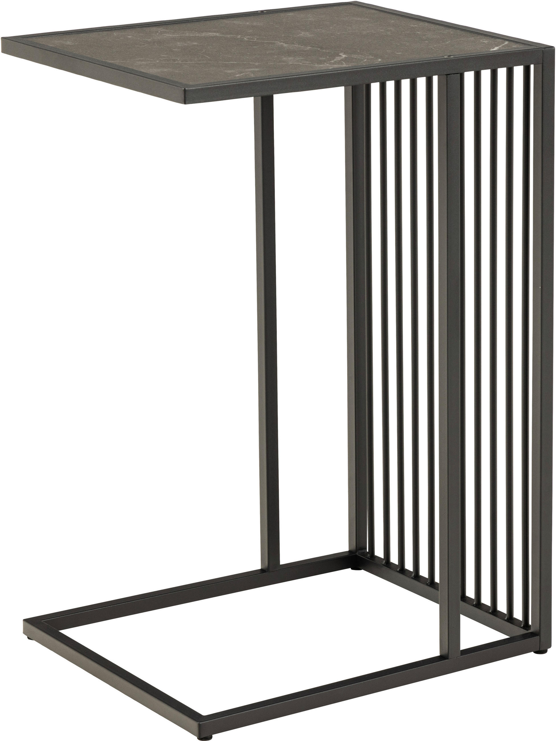 Mid.you Beistelltisch Schwarz 35x63x43 cm