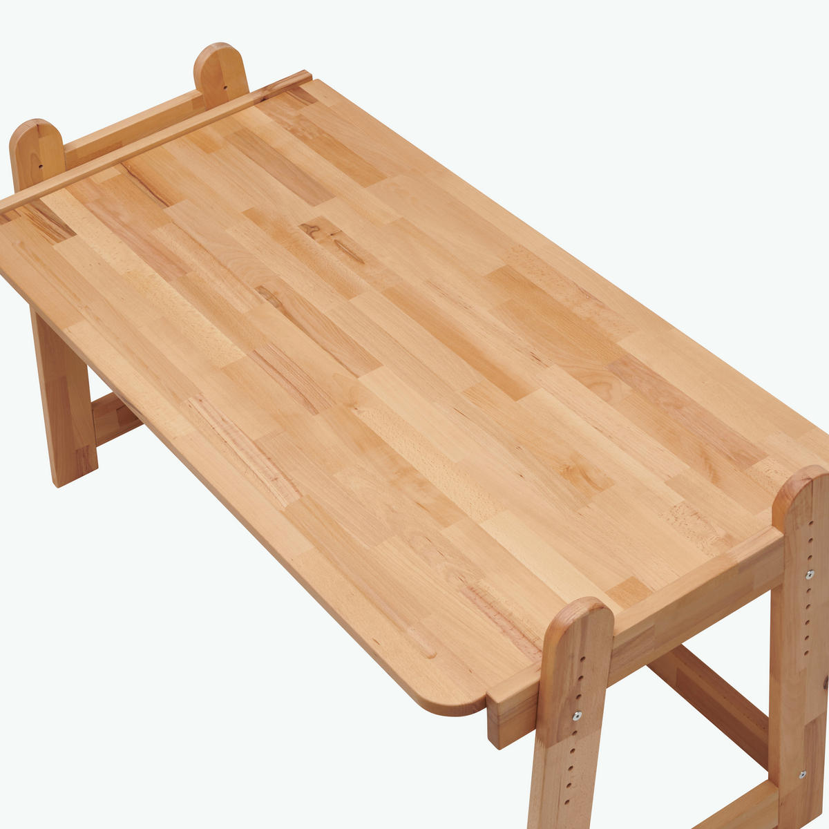 PISAĆI STOL ZA MLADE - jezgra bukve, Natur, drvo (140/70/75cm) - MID.YOU