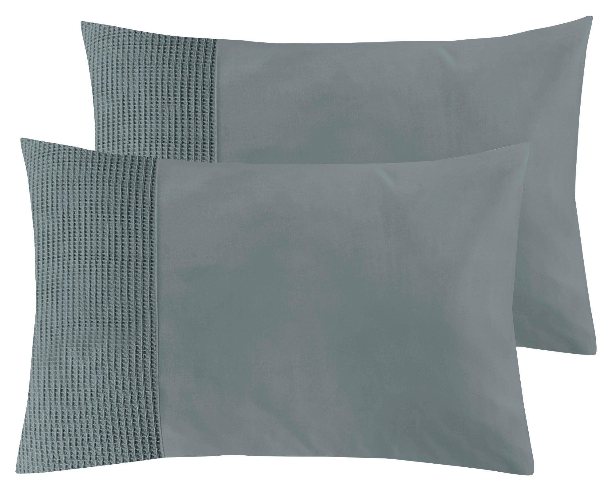 KISSENHÜLLEN-SET 40/80 cm  - Dunkelgrün, Design, Textil (40/80cm) - Novel