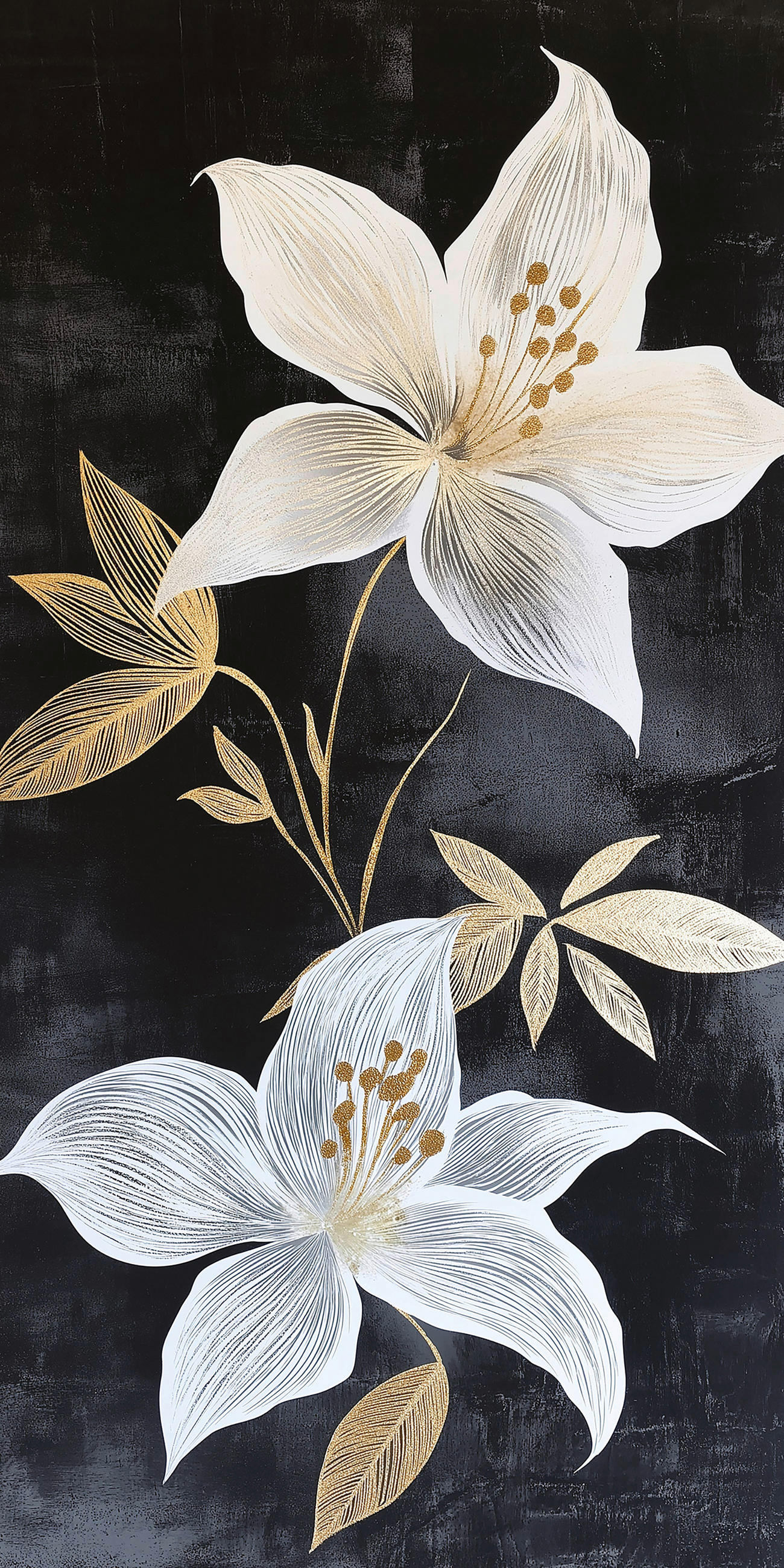 LEINWANDBILD Blumen 20/40 cm  - Multicolor, Basics, Holz/Papier (20/40cm)