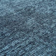 FLACHWEBETEPPICH 80/150 cm Space Blau  - Blau, KONVENTIONELL, Textil (80/150cm) - Novel
