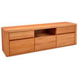 LOWBOARD in 194/58/50 cm - Kernbuche/Grau, KONVENTIONELL, Holz/Holzwerkstoff (194/58/50cm) - Voleo