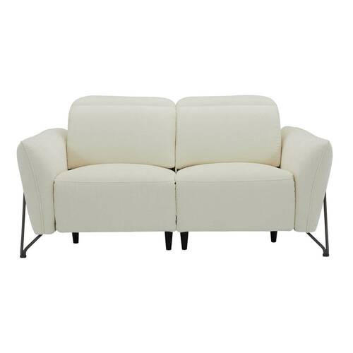 DVOJMIESTNA POHOVKA, textil, krémová - čierna/krémová, Lifestyle, kov/textil (164/83/107/111cm) - Livetastic