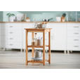 SERVIERWAGEN Buche massiv Buchefarben  - Buchefarben, Trend, Holz/Kunststoff (53/85/46cm) - Carryhome