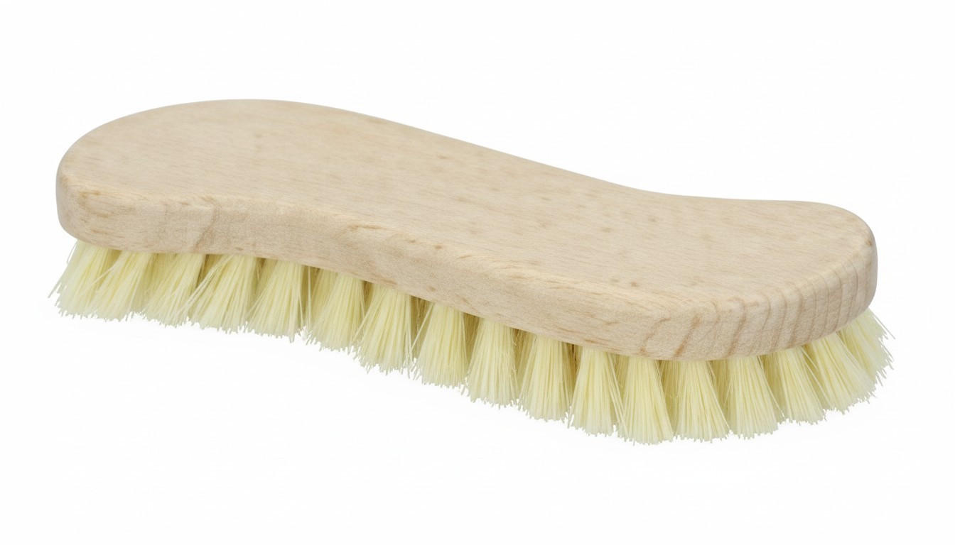 Perie De Frecat - culoare lemn fag, Basics, plastic/lemn - Homeware