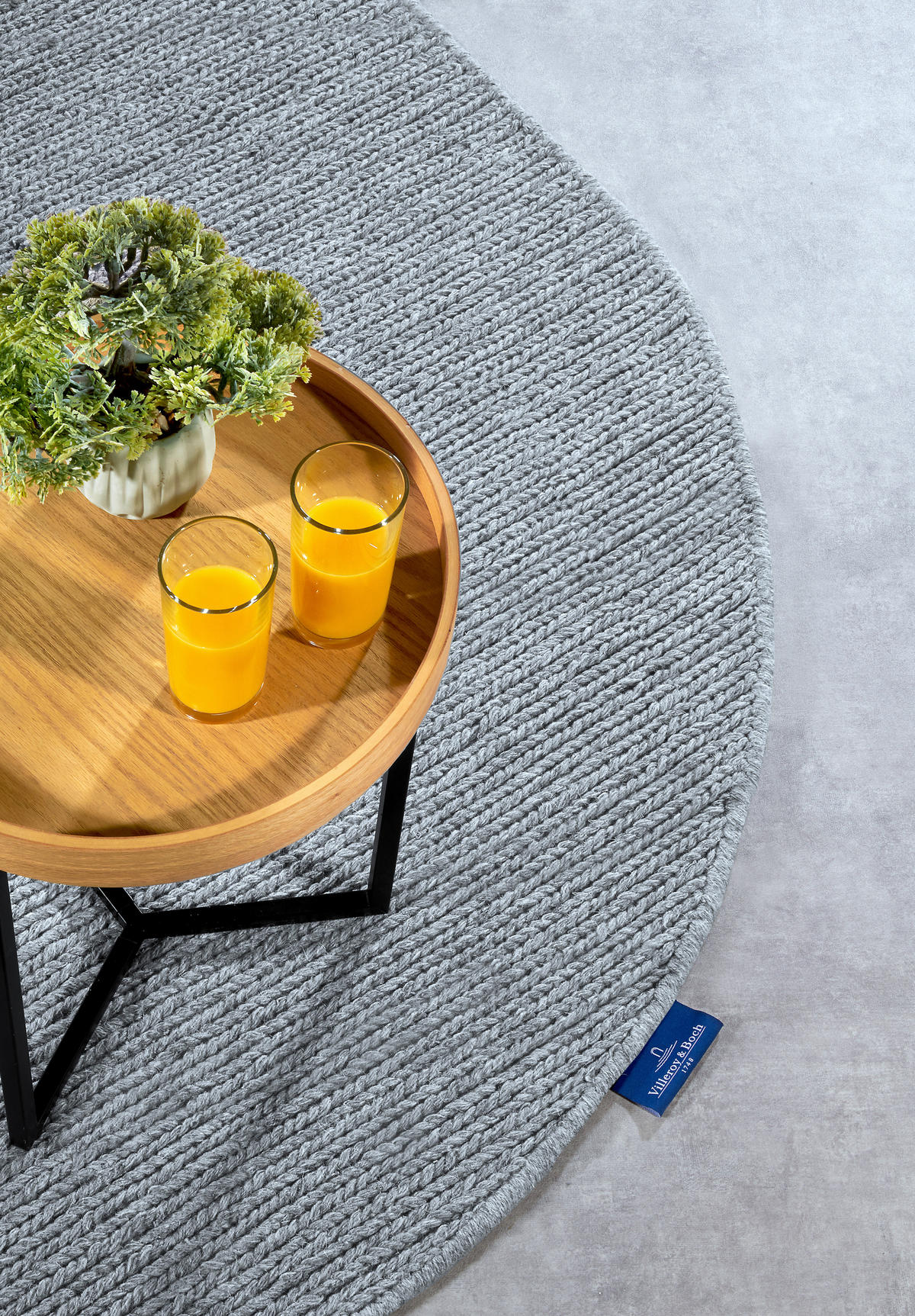 HANDWEBTEPPICH 160/230 cm Kollektion 1748 Grau, Hellgrau  - Hellgrau/Grau, Basics, Textil (160/230cm) - Villeroy & Boch