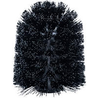 ERSATZBÜRSTENKOPF in   Kunststoff  - Schwarz, Basics, Kunststoff (7,5cm)