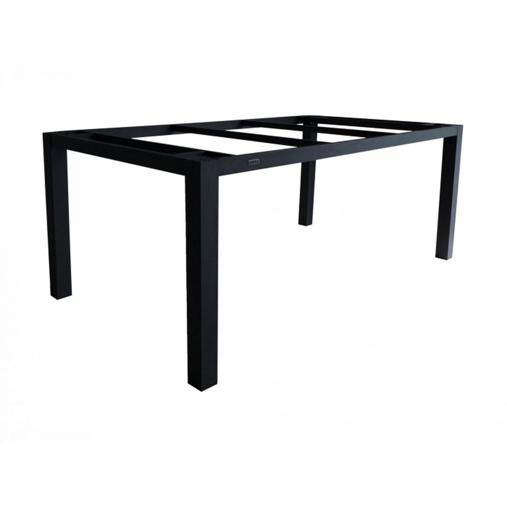 Thumbnail - Zebra Gartentischgestell Alus, Graphit, Metall, eckig, 90x74x160 cm, Gartenmöbel, Gartentische, Gartentische