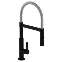 KÜCHENARMATUR 79146  - Chromfarben/Schwarz, Basics, Metall (26/48,5/5,5cm) - Schütte