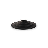 KERZENHALTER - Schwarz, Basics, Keramik (15/3cm) - Markslöjd
