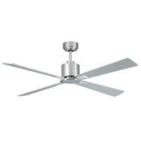 DECKENVENTILATOR 132/33 cm   - Chromfarben/Silberfarben, Basics, Holzwerkstoff/Metall (132/33cm)