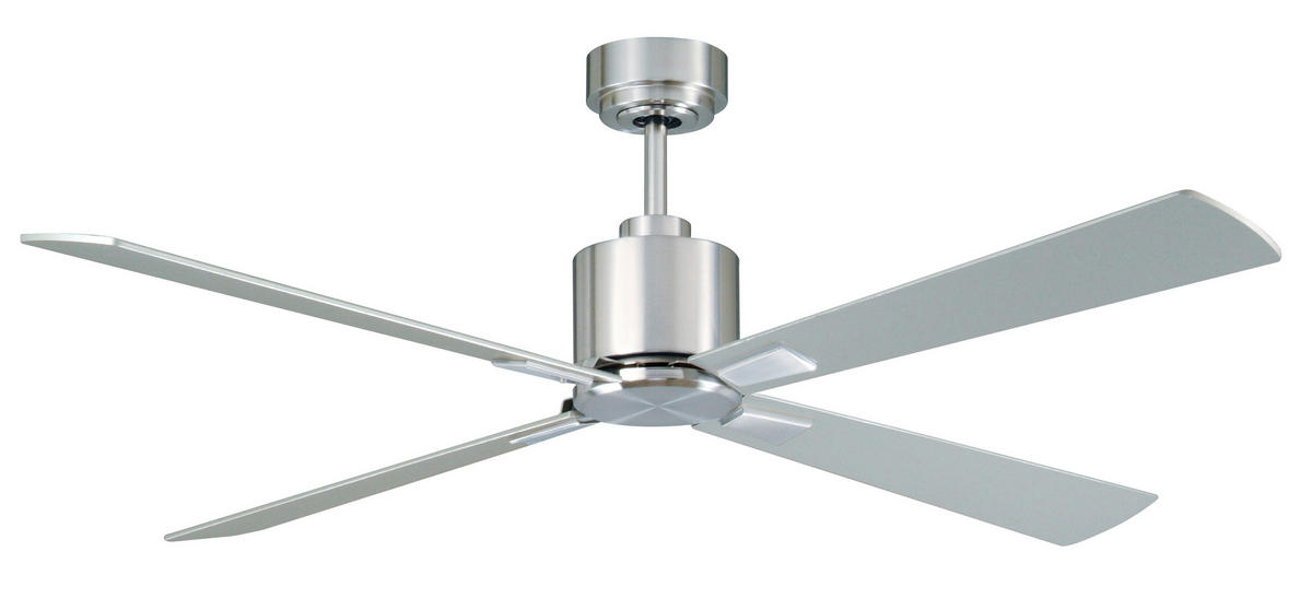 DECKENVENTILATOR 132/33 cm   - Chromfarben/Silberfarben, Basics, Holzwerkstoff/Metall (132/33cm)