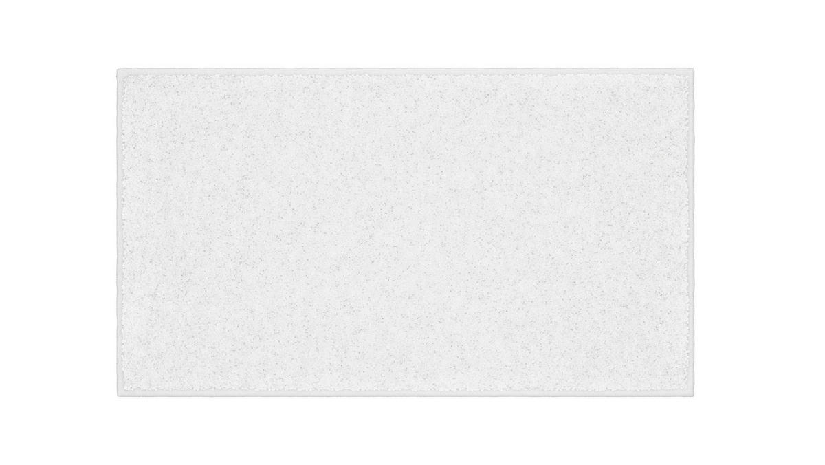 BADEMATTE Weiß 65/115 cm  - Weiß, Basics, Kunststoff/Textil (65/115cm) - Grund