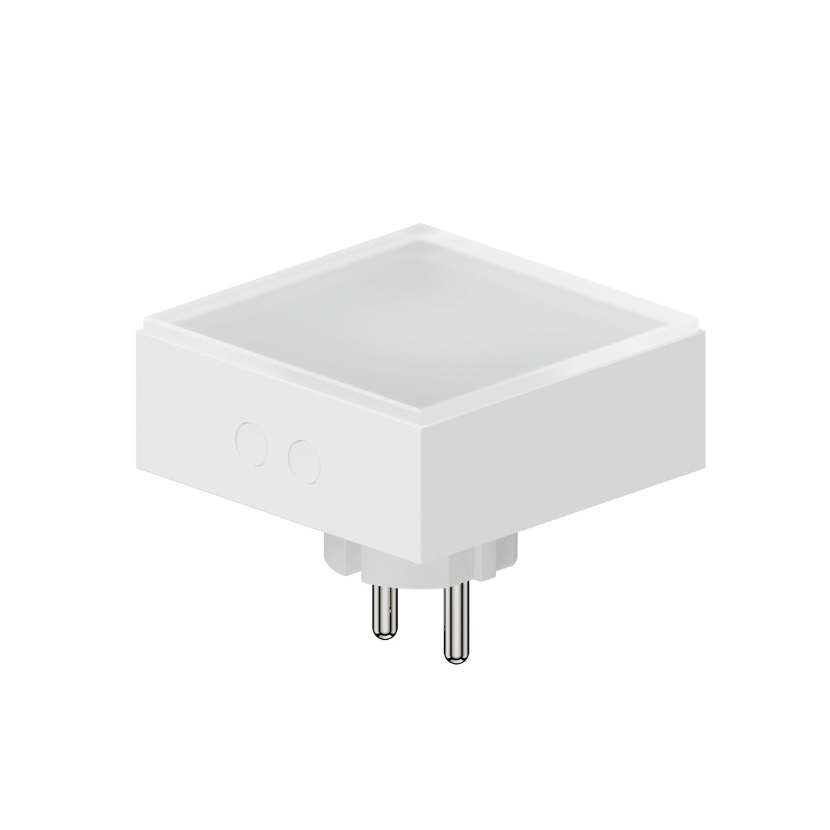 TAGESLICHTLAMPE Lamp 1 10/10 cm  - Weiß, Basics, Kunststoff (10/10cm) - AVOLT