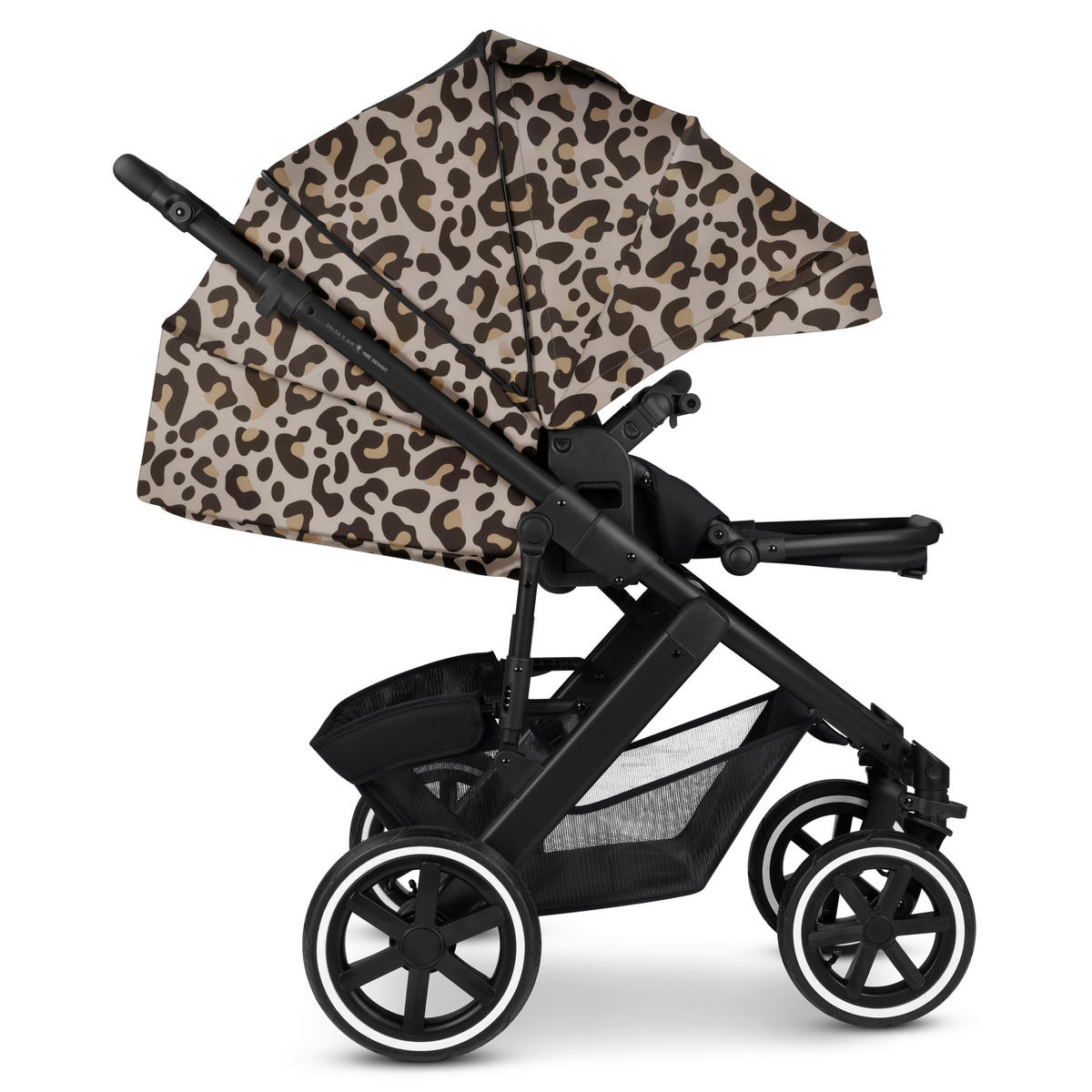 KINDERWAGEN Salsa 5 Air  - Multicolor/Schwarz, Basics, Textil/Metall (63/118/95.5cm) - ABC Design