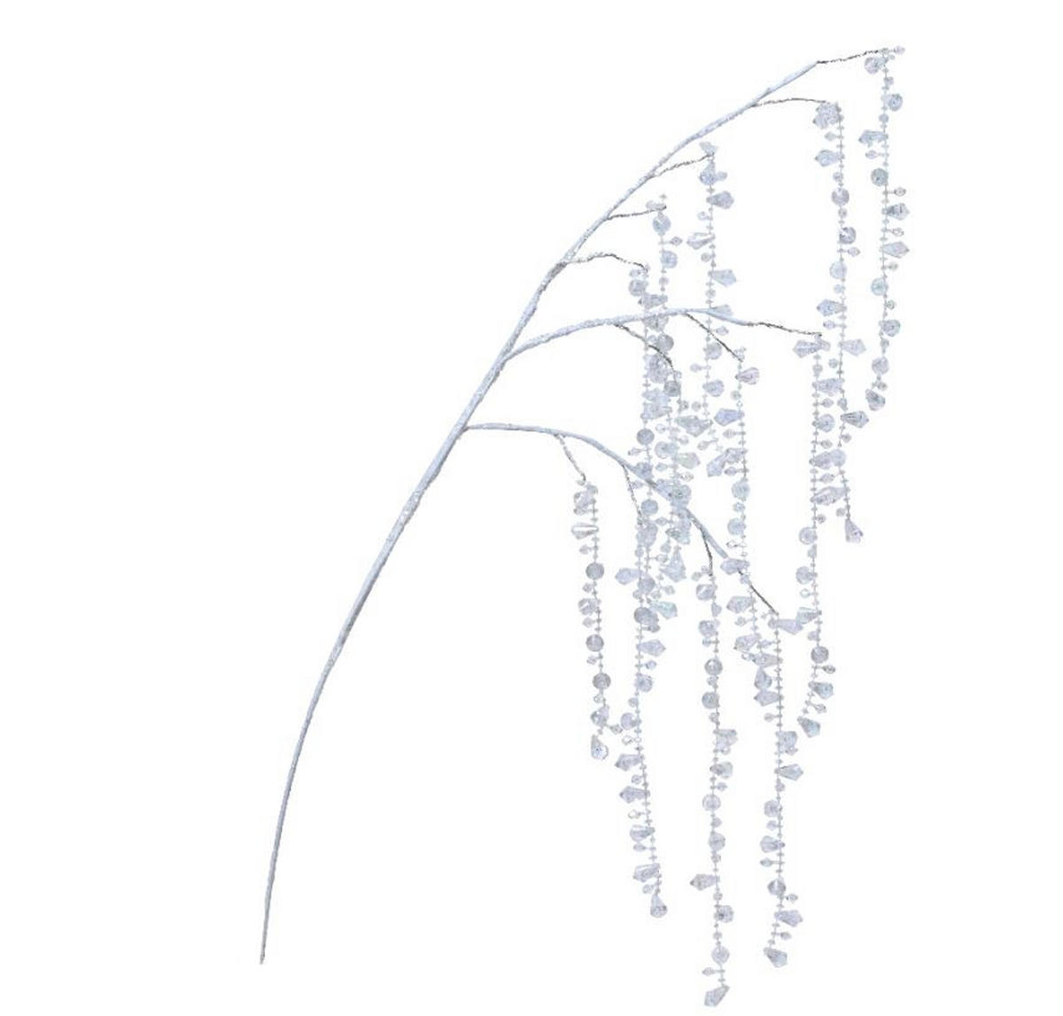 UKRASNA GRANČICA - prozirna, Osnovno, plastika (4,00/30,00/80,00cm)