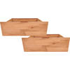 BETTKASTENSET 83/29/68 cm Kernbuche  - Kernbuche, Natur, Holz/Kunststoff (83/29/68cm) - Carryhome