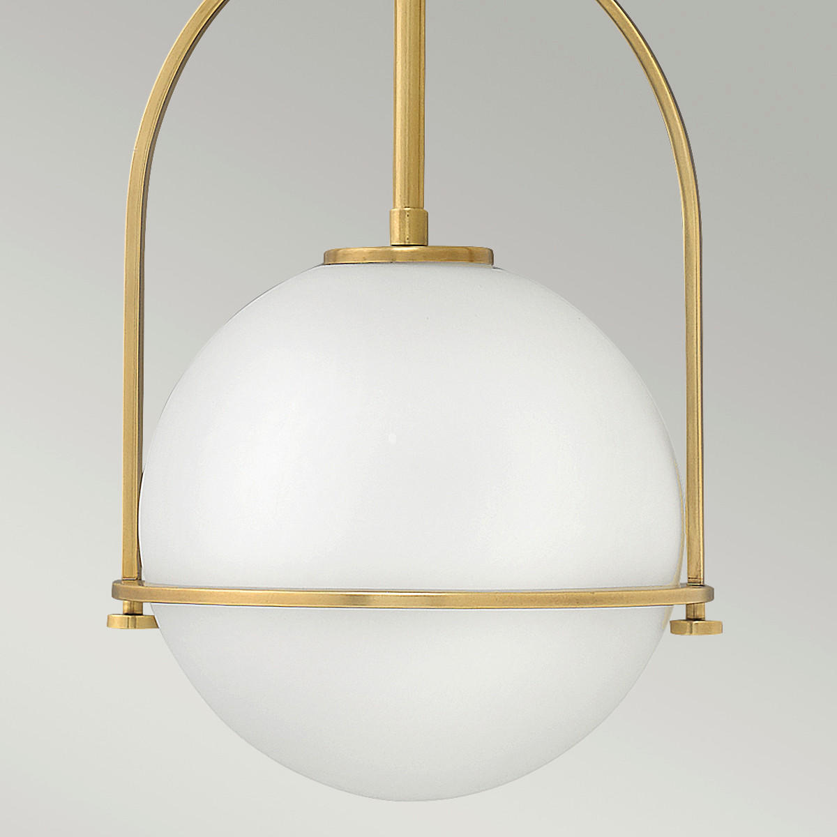 HÄNGELEUCHTE 28.9/50.3 cm    - Messingfarben, Design, Glas/Metall (28.9/50.3cm) - Elstead Lighting