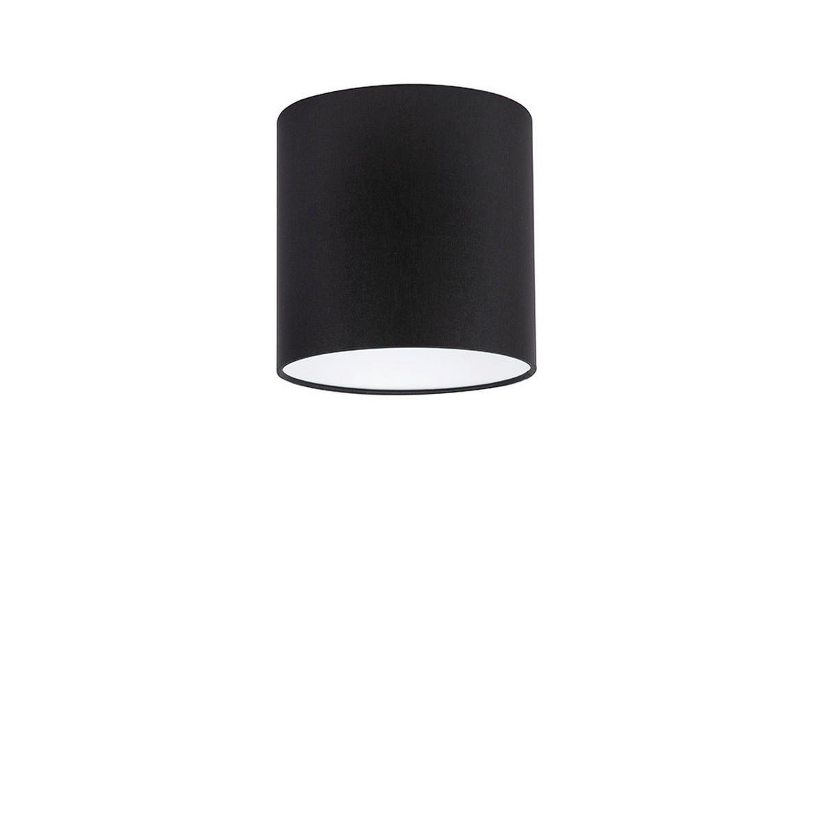 LEUCHTENSCHIRM 20/18 cm   - Schwarz, Basics, Textil/Metall (20/18cm)
