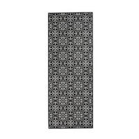 LÄUFER 80/150 cm  - Schwarz, Design, Kunststoff/Textil (80/150cm) - Novel