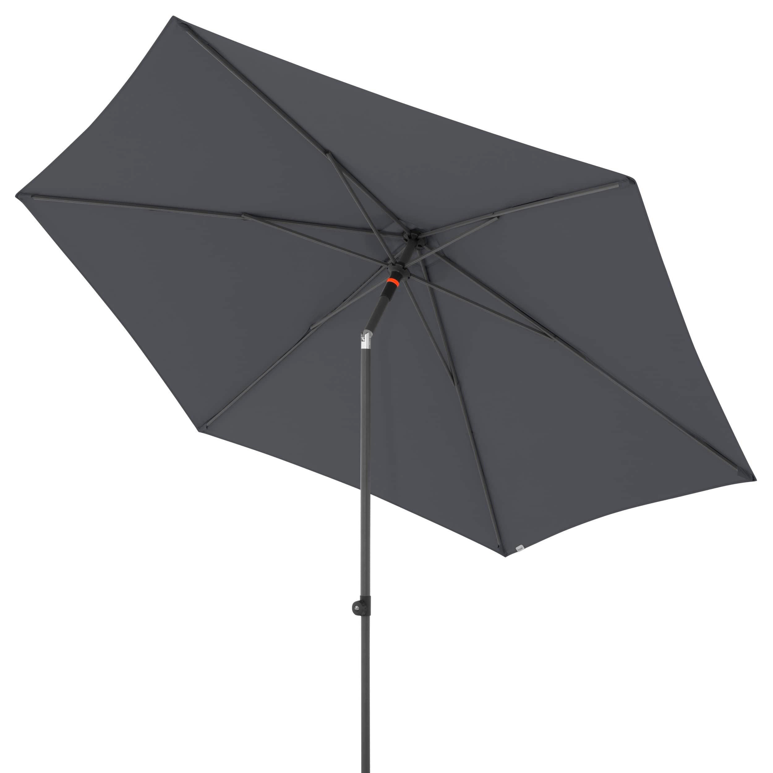 SONNENSCHIRM 300x300 cm  - Anthrazit, Basics, Textil/Metall (300/300cm) - Doppler