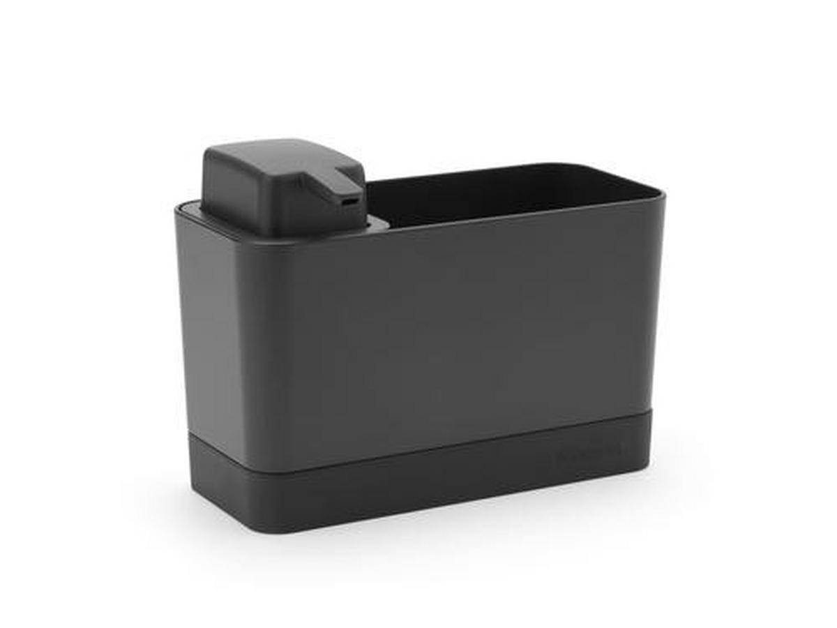 KÜCHENUTENSILIENHALTER - Dunkelgrau, Design, Kunststoff (9,1/19,6/12cm) - Brabantia