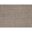 ECKSOFA in Chenille Greige  305/224 cm  - Greige/Schwarz, Design, Textil/Metall (305/224cm) - Dieter Knoll