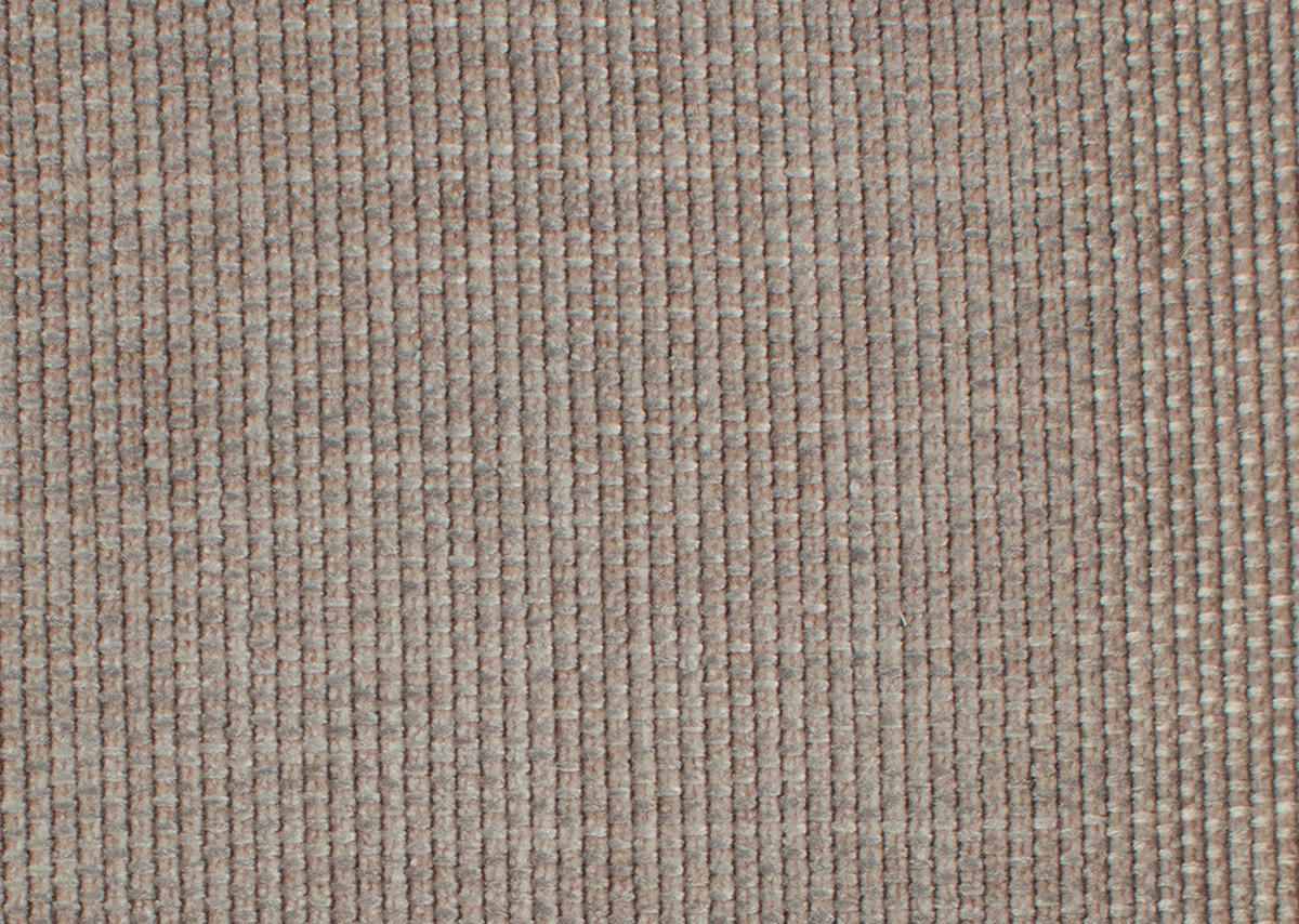 ECKSOFA in Chenille Greige  - Greige/Schwarz, Design, Textil/Metall (224/305cm) - Dieter Knoll