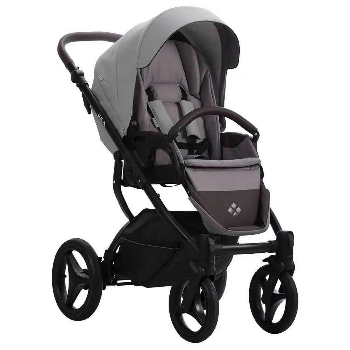 DJEČJA KOLICA  Luca Pro  - svijetlo siva, Basics, tekstil/metal (50/90/50cm) - BEBETTO