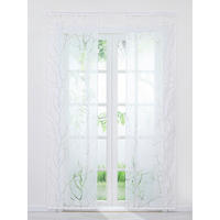 FLÄCHENVORHANG   transparent   57/245 cm  - Weiß Hochglanz, Basics, Textil (57/245cm) - Joyswahl