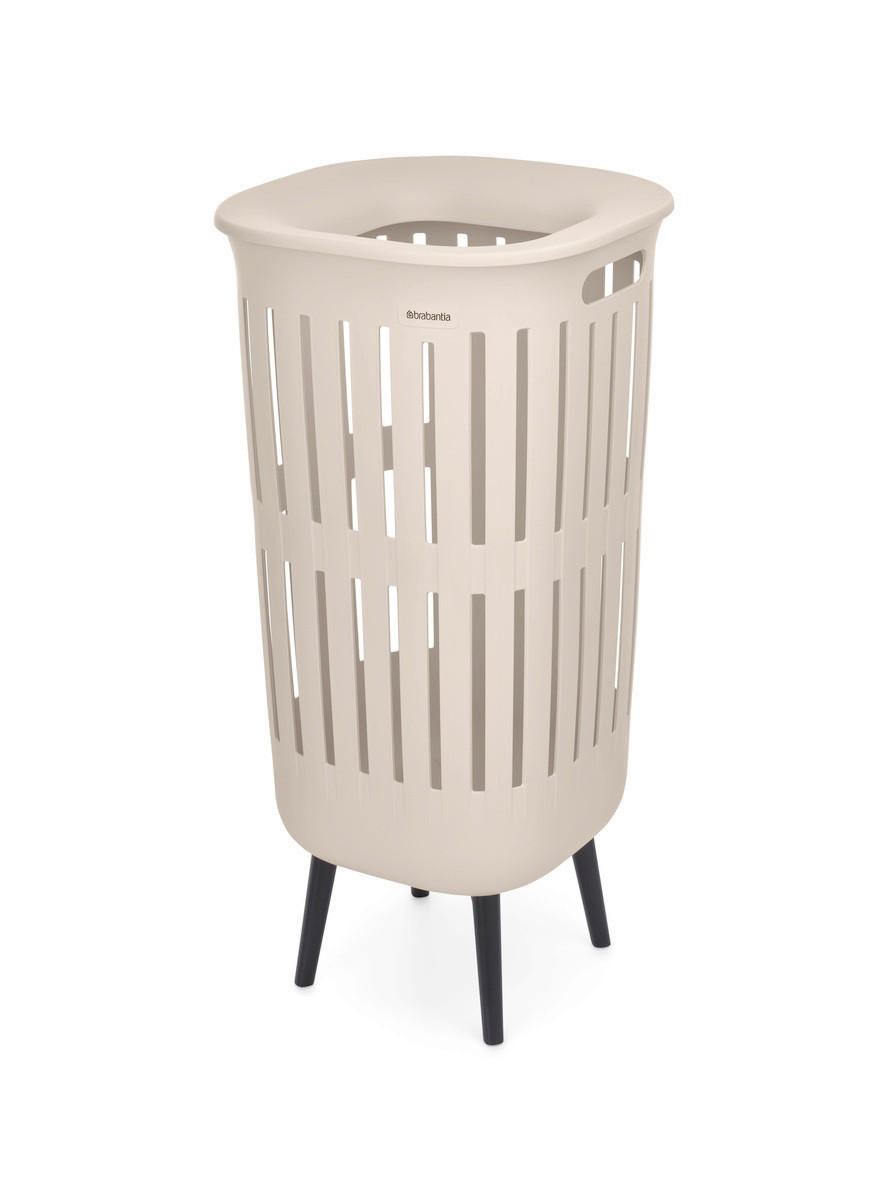 KOŠARA ZA PERILO - bež, Basics, umetna masa (38.2/38.2/77,9cm) - Brabantia